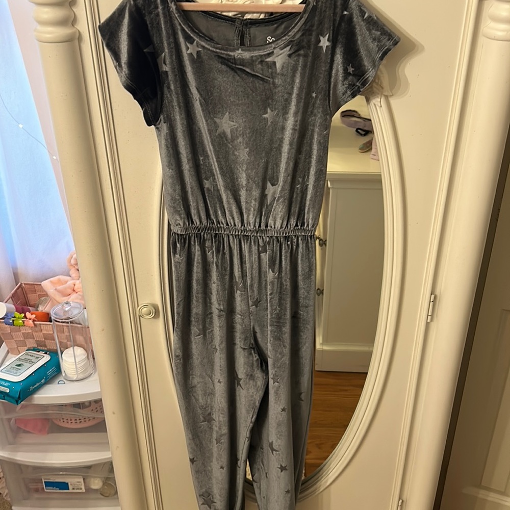 Velvet jumpsuit